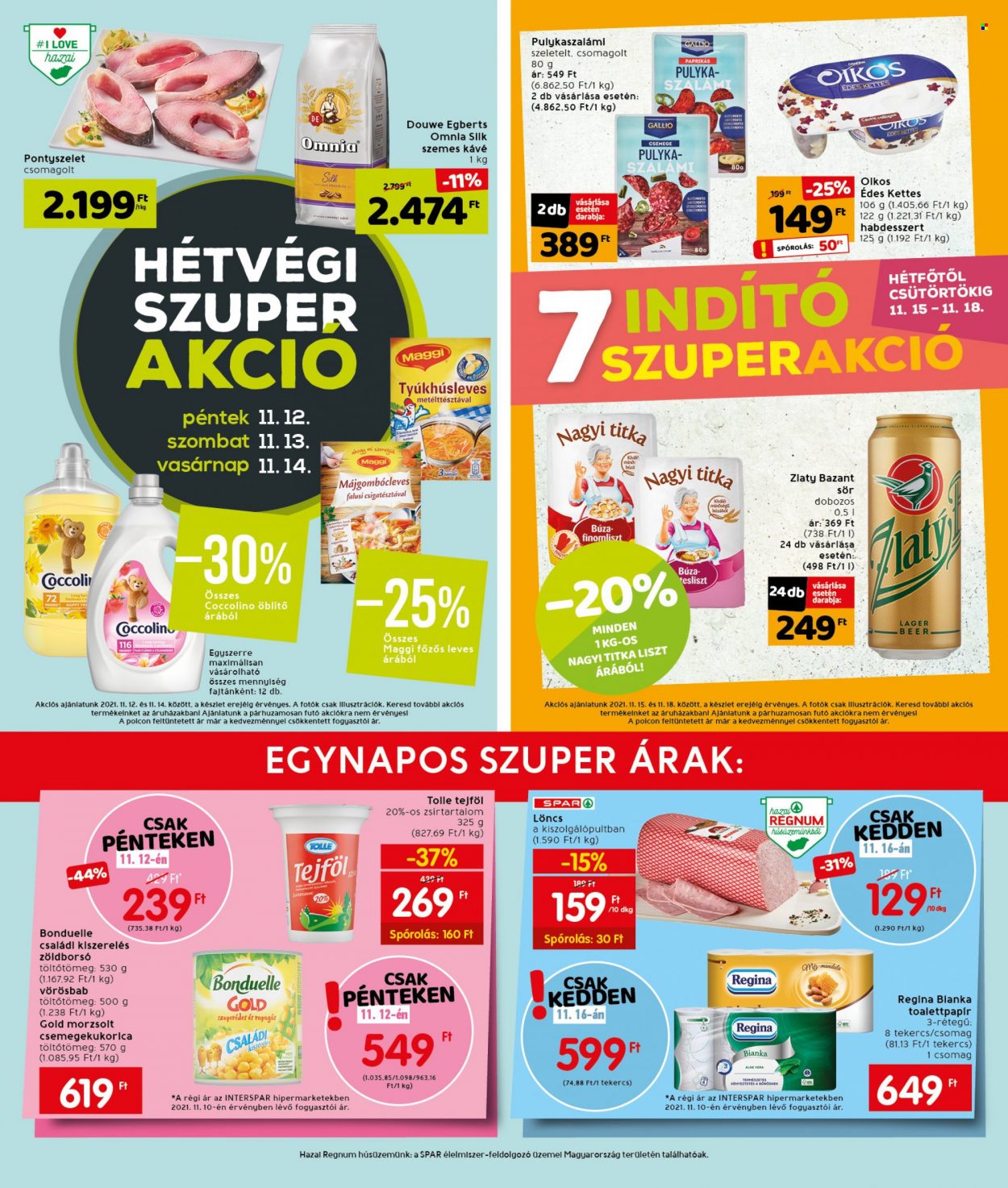 INTERSPAR akciós újságok - 2021.11.11 - 2021.11.17. Oldal 32