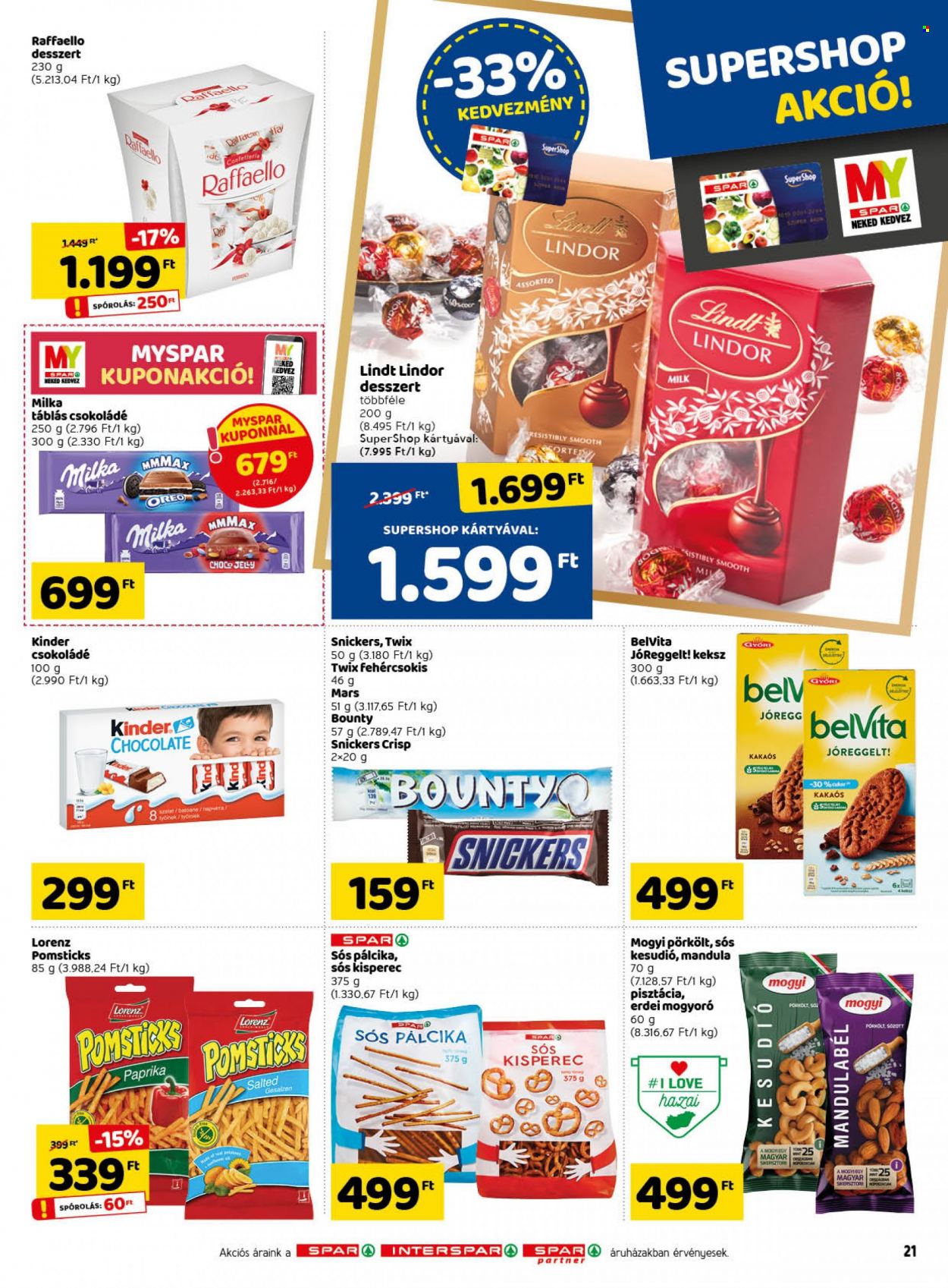 SPAR akciós újságok - 2021.11.11 - 2021.11.17. Oldal 27