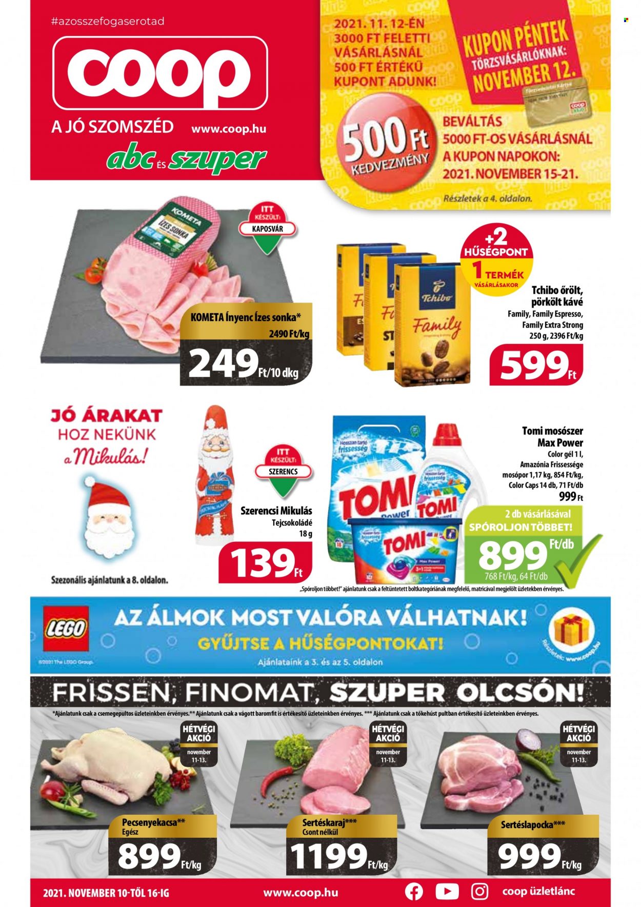 Coop akciós újságok - 2021.11.10 - 2021.11.16. Oldal 1