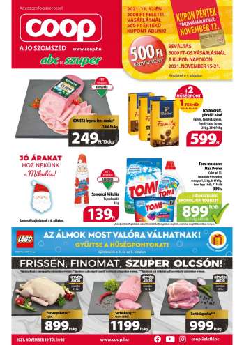 Újság Coop - 2021.11.10 - 2021.11.16.
