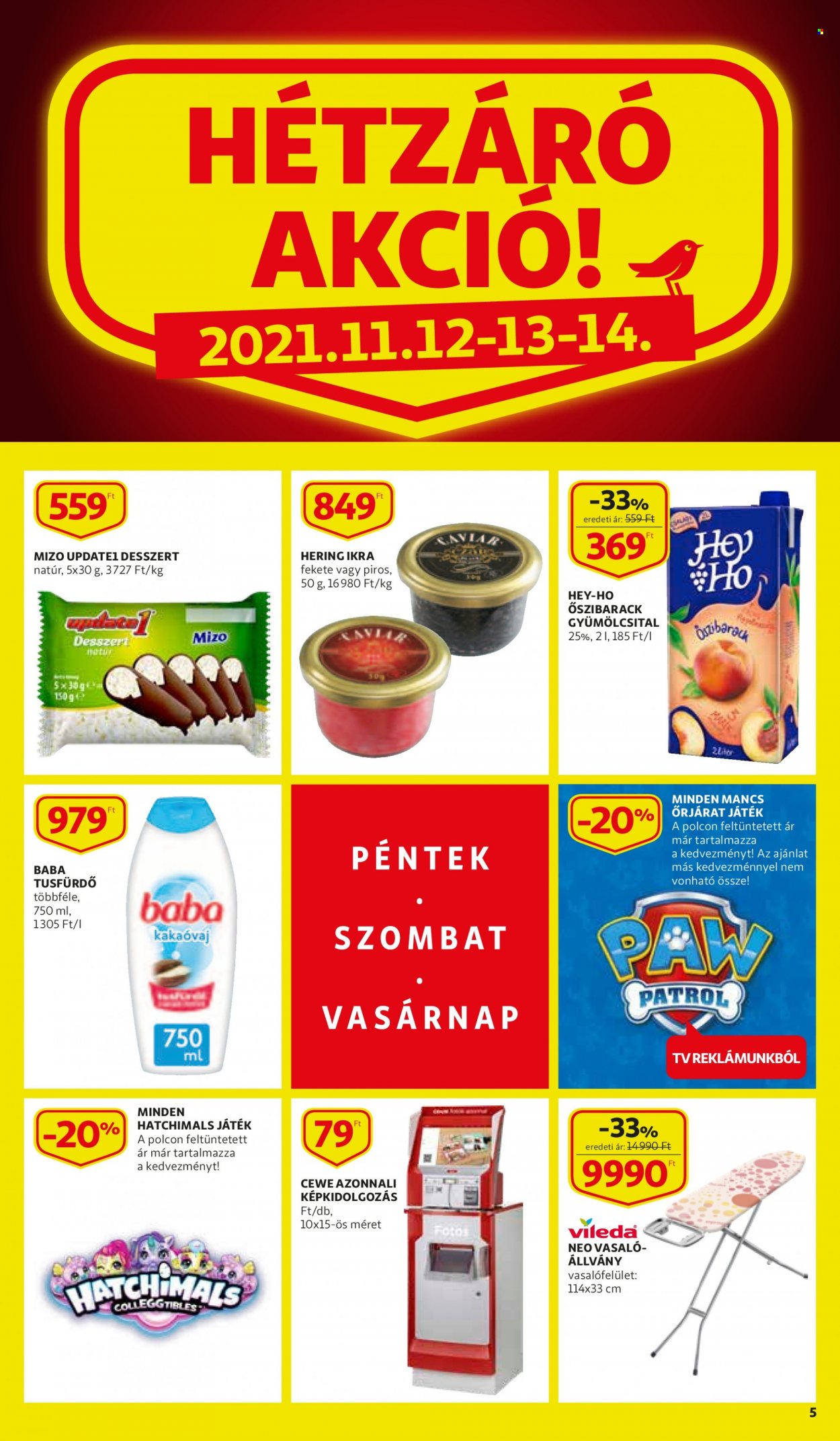 Auchan akciós újságok - 2021.11.11 - 2021.11.17. Oldal 5