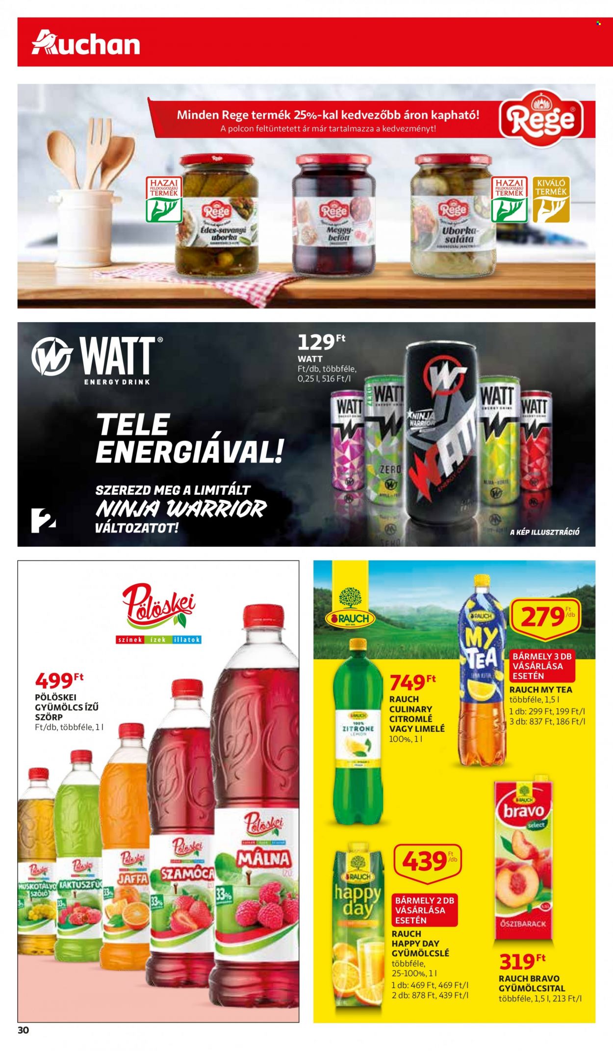 Auchan akciós újságok - 2021.11.11 - 2021.11.17. Oldal 30