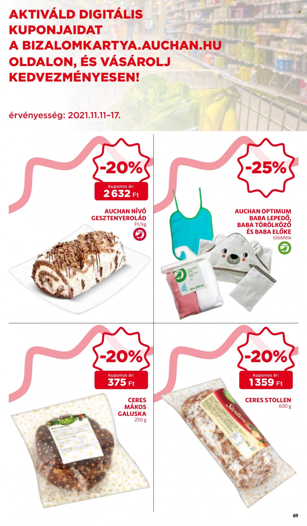 Auchan akciós újságok - 2021.11.11 - 2021.11.17. Oldal 69
