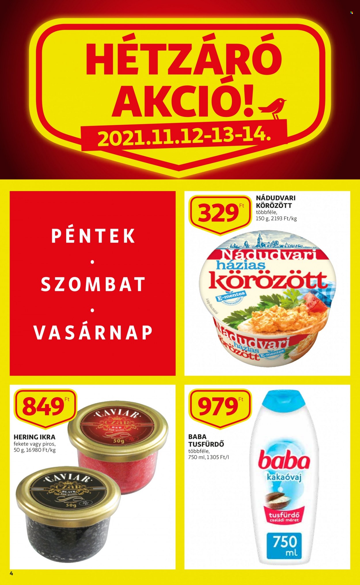 Auchan akciós újságok - 2021.11.11 - 2021.11.17. Oldal 4