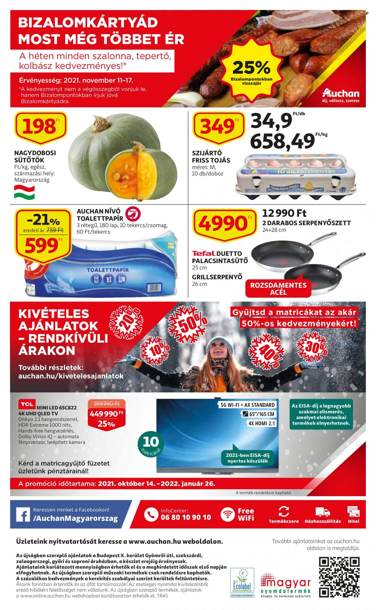Auchan akciós újságok - 2021.11.11 - 2021.11.17. Oldal 12