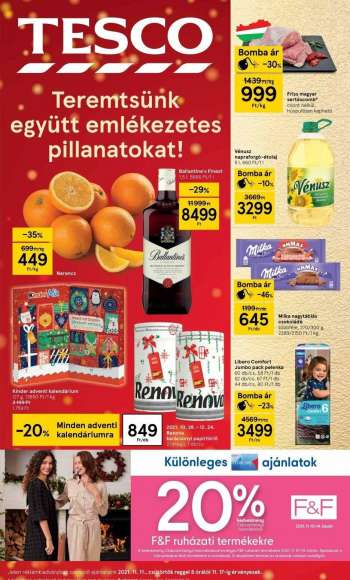 Újság TESCO - 2021.11.11 - 2021.11.17.