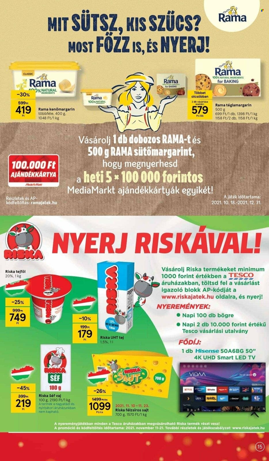 TESCO akciós újságok - 2021.11.11 - 2021.11.17. Oldal 15
