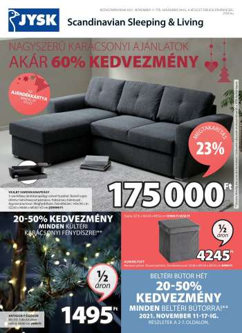 Újság JYSK - 2021.11.11 - 2021.11.24.