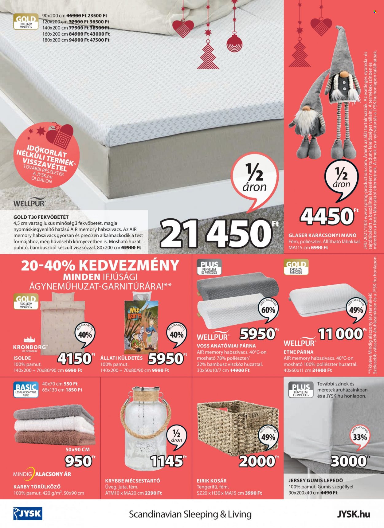 JYSK akciós újságok - 2021.11.11 - 2021.11.24. Oldal 24