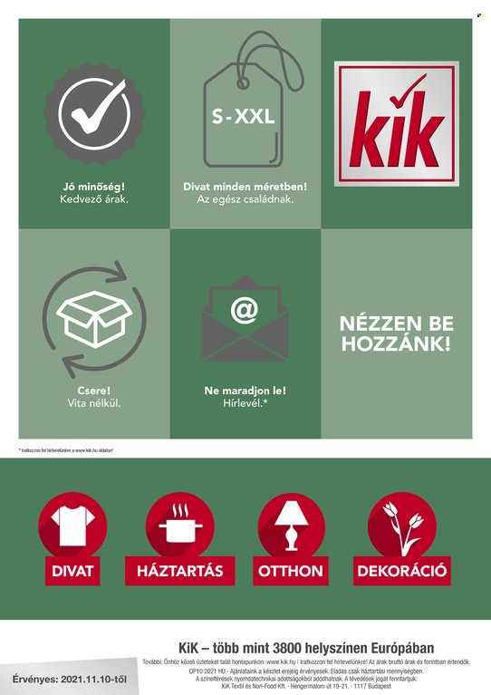 Kik akciós újságok. Oldal 18