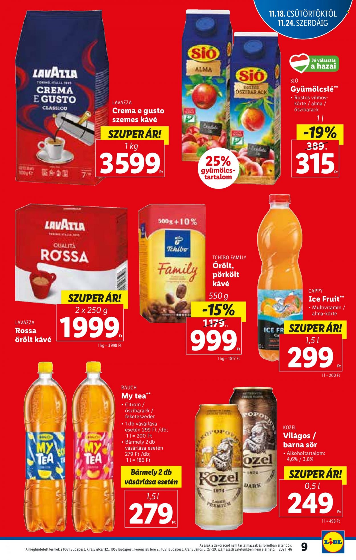 Lidl akciós újságok - 2021.11.18 - 2021.11.24. Oldal 9