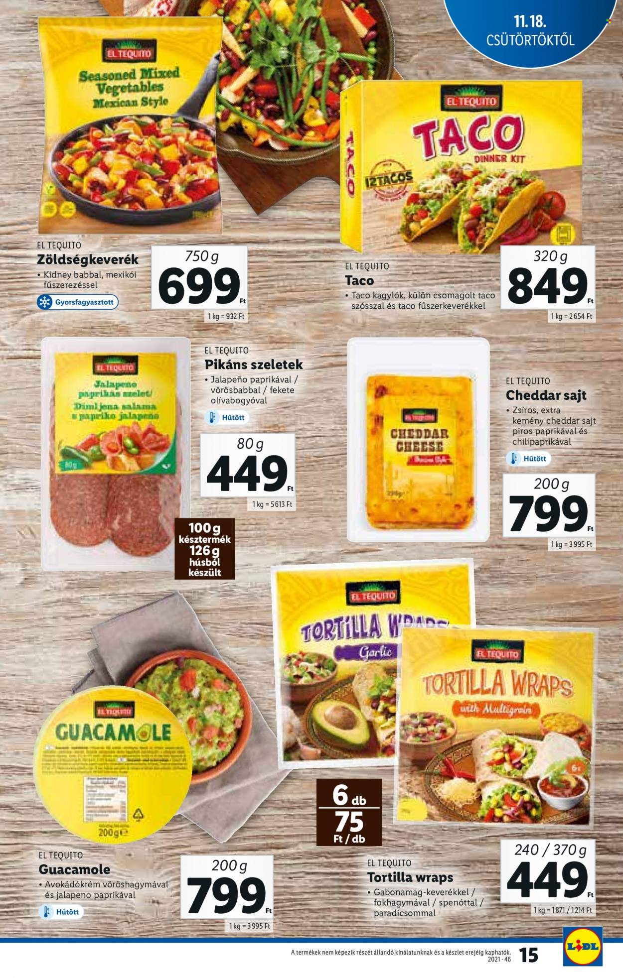 Lidl akciós újságok - 2021.11.18 - 2021.11.24. Oldal 15