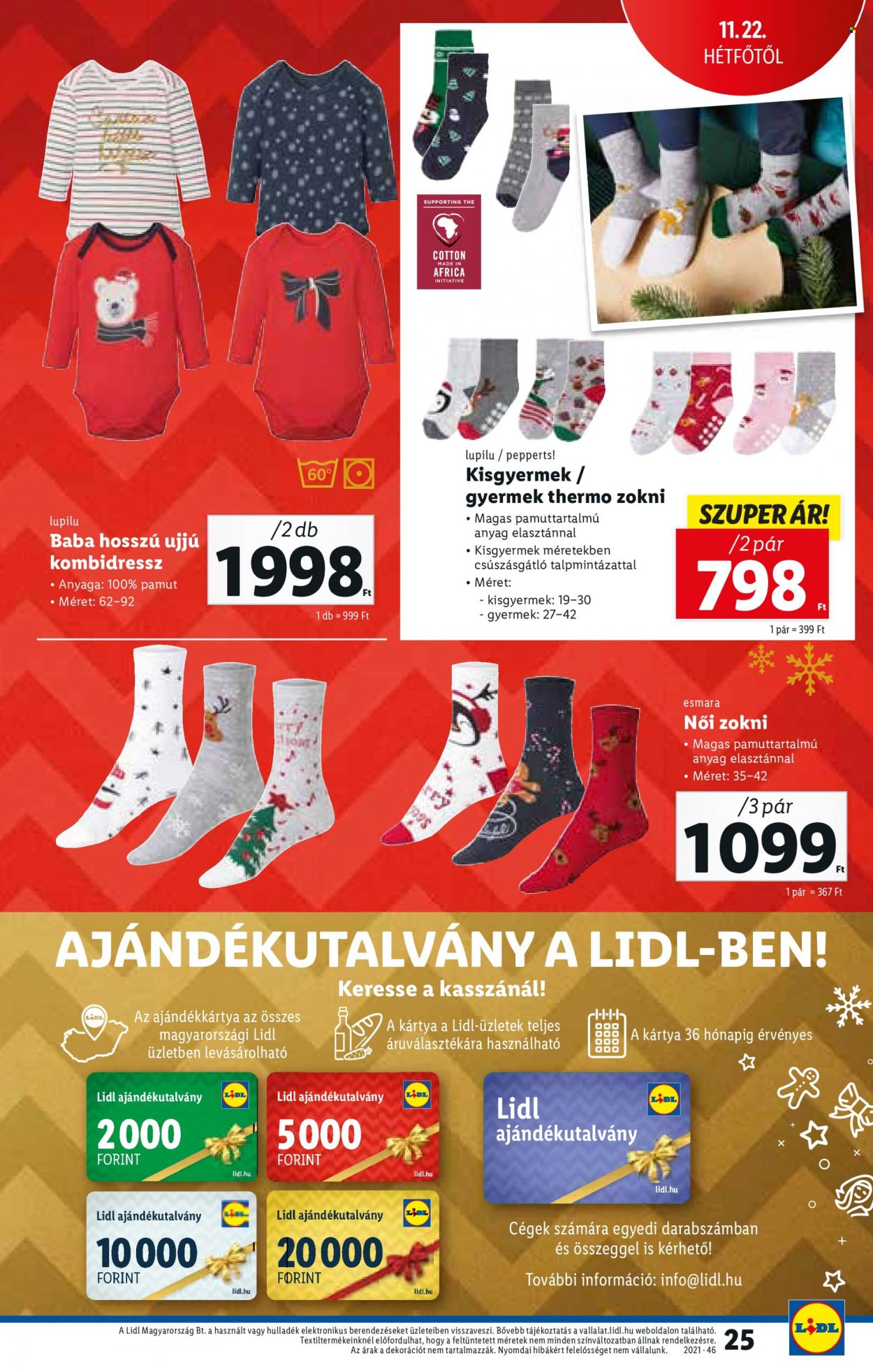 Lidl akciós újságok - 2021.11.18 - 2021.11.24. Oldal 25