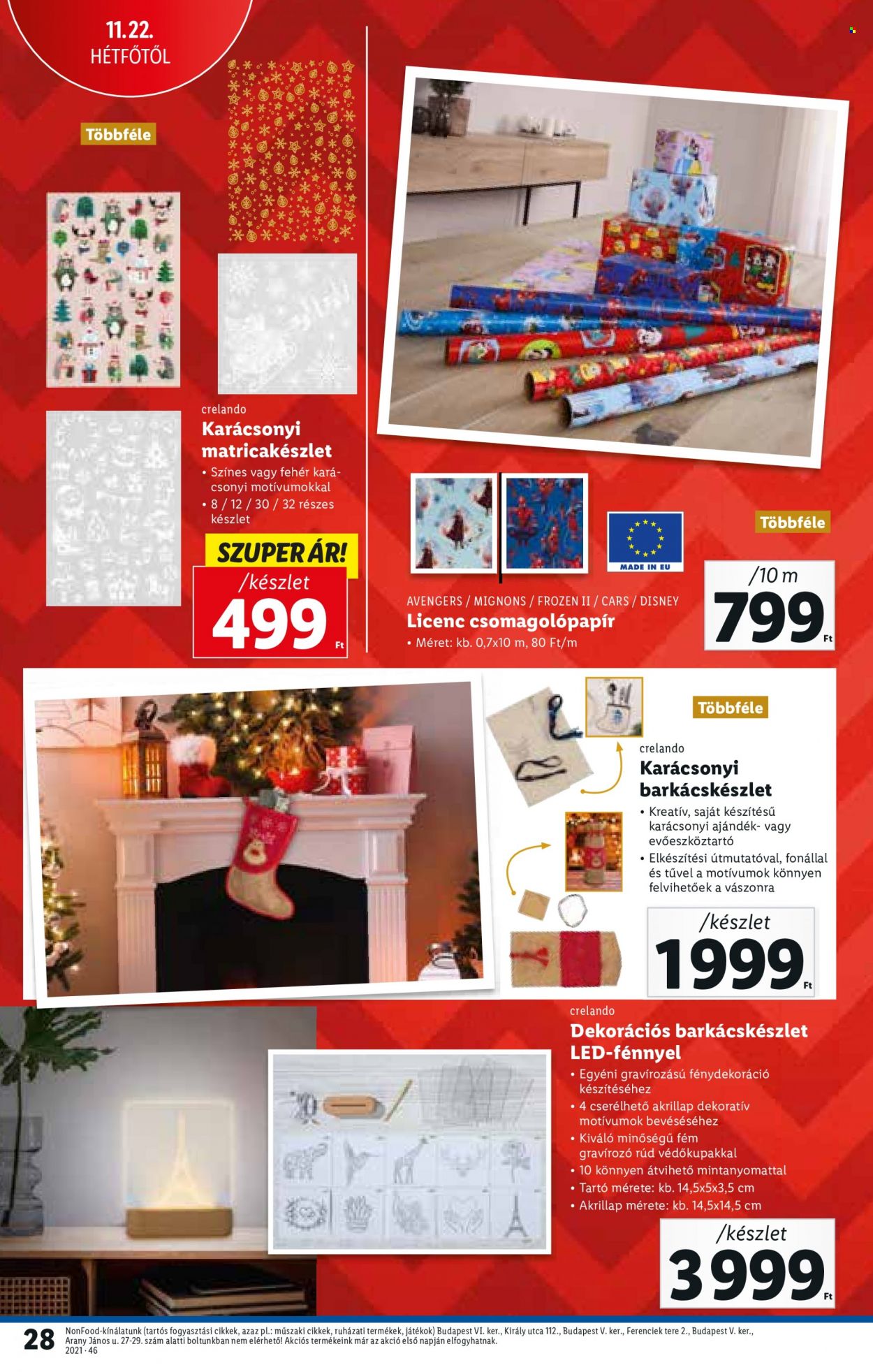 Lidl akciós újságok - 2021.11.18 - 2021.11.24. Oldal 28