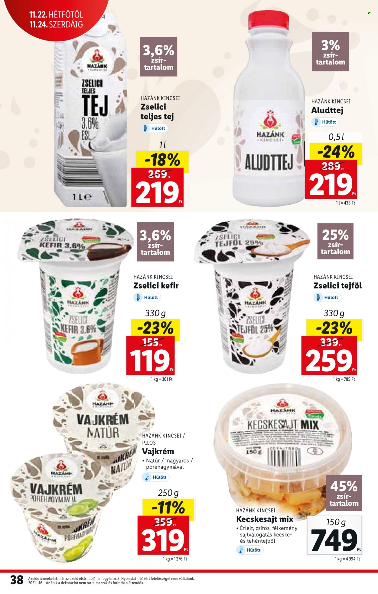 Lidl akciós újságok - 2021.11.18 - 2021.11.24. Oldal 38