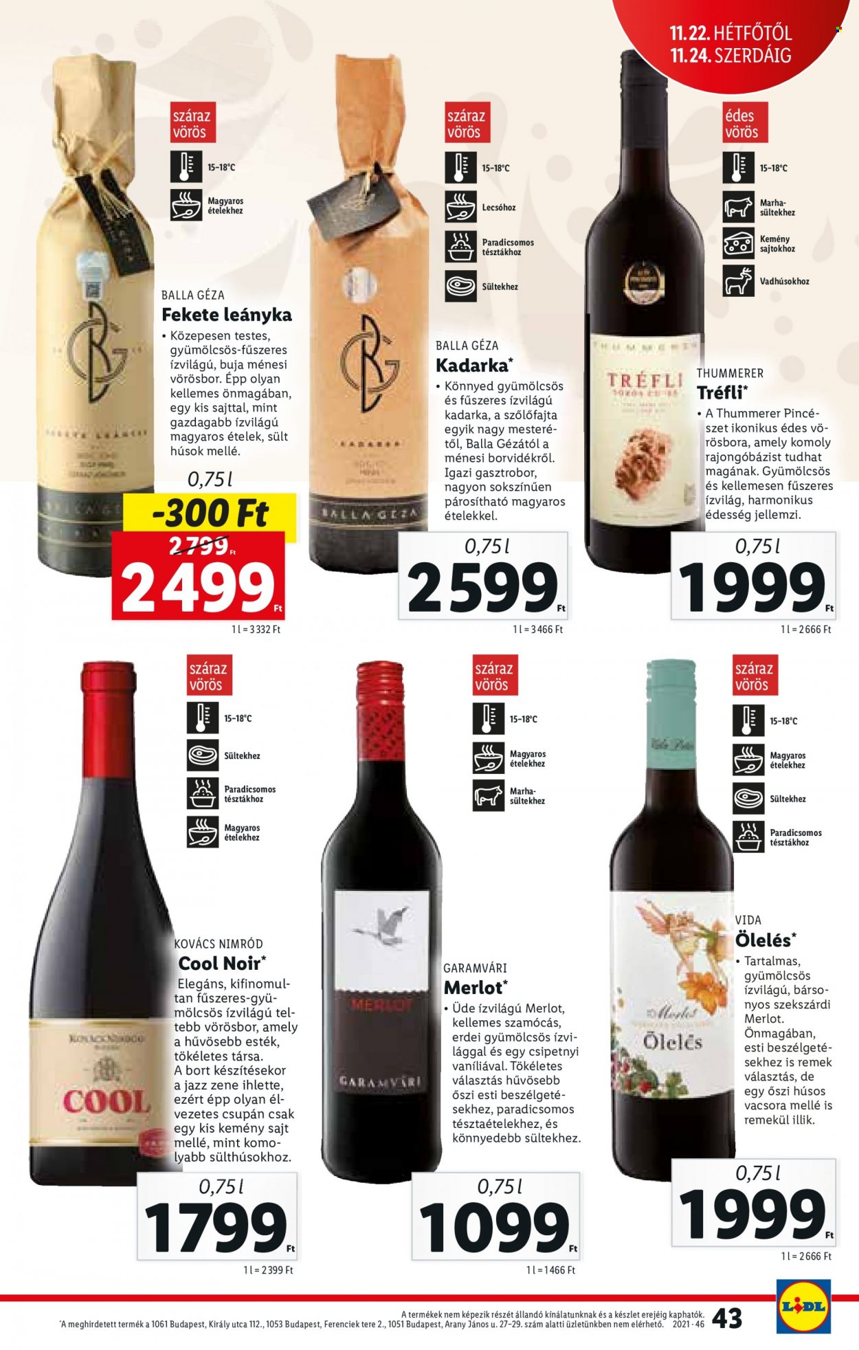 Lidl akciós újságok - 2021.11.18 - 2021.11.24. Oldal 43