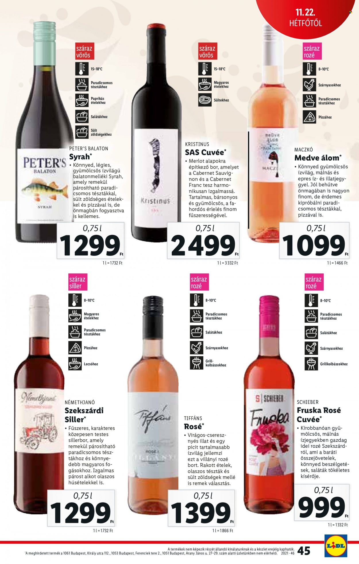 Lidl akciós újságok - 2021.11.18 - 2021.11.24. Oldal 45