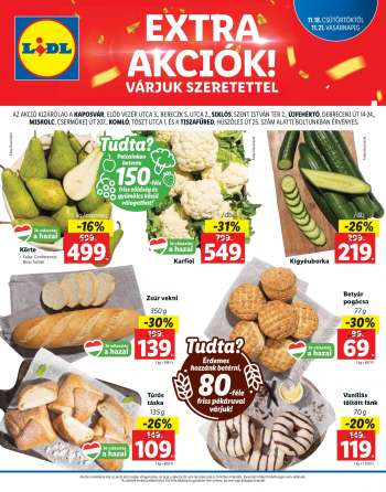 Újság Lidl - 2021.11.18 - 2021.11.21.