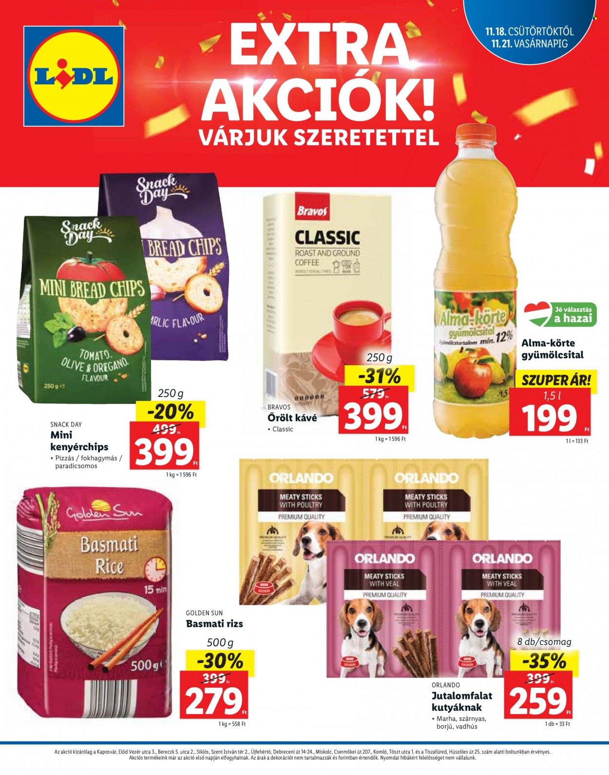 Lidl akciós újságok - 2021.11.18 - 2021.11.21. Oldal 4