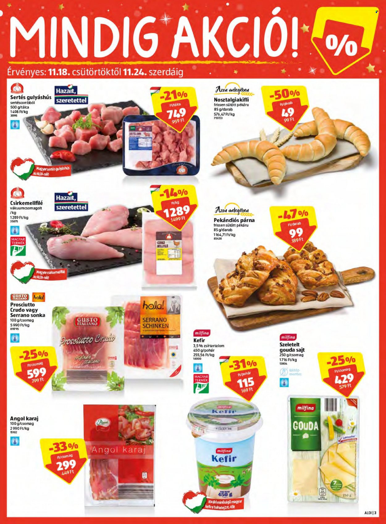 Aldi akciós újságok - 2021.11.18 - 2021.11.24. Oldal 3