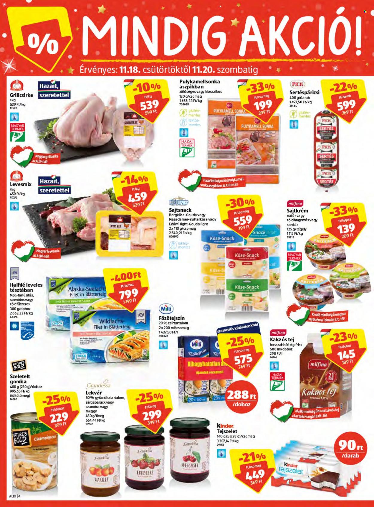 Aldi akciós újságok - 2021.11.18 - 2021.11.24. Oldal 4