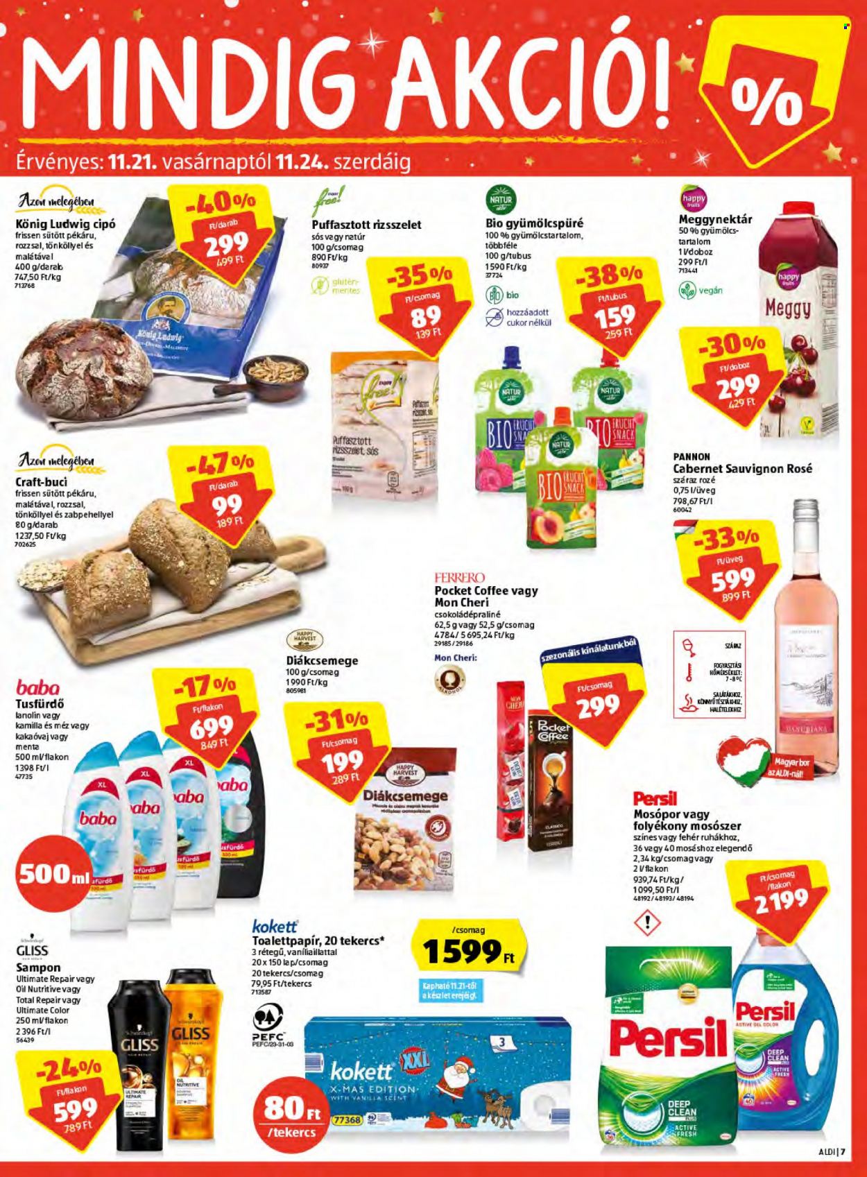 Aldi akciós újságok - 2021.11.18 - 2021.11.24. Oldal 7