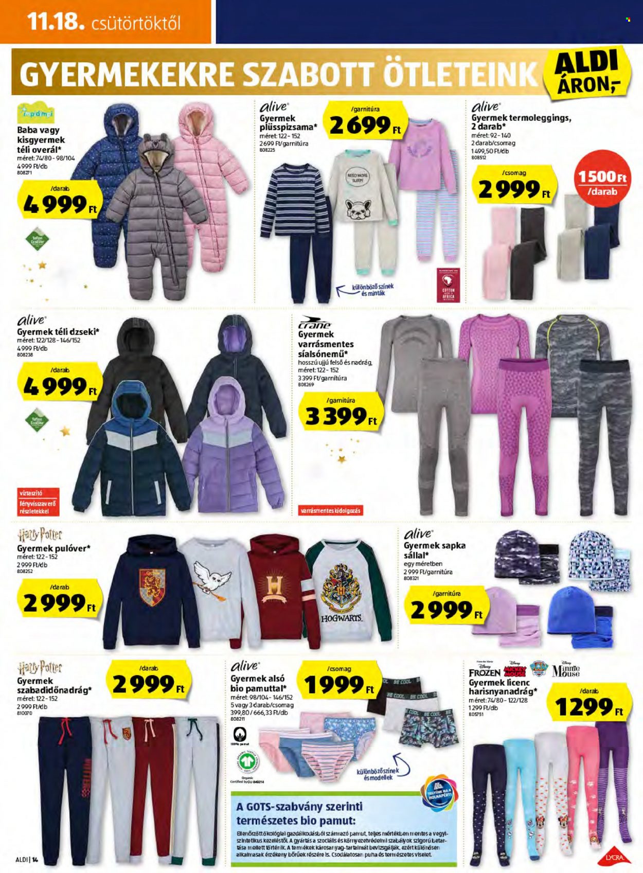Aldi akciós újságok - 2021.11.18 - 2021.11.24. Oldal 14