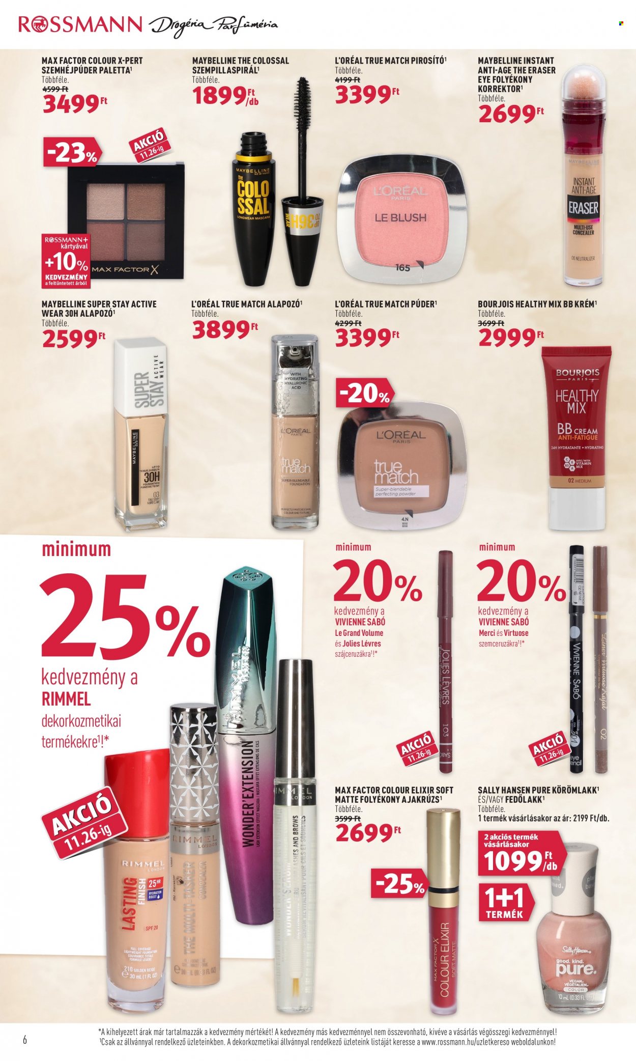 Rossmann akciós újságok - 2021.11.15 - 2021.11.19. Oldal 6