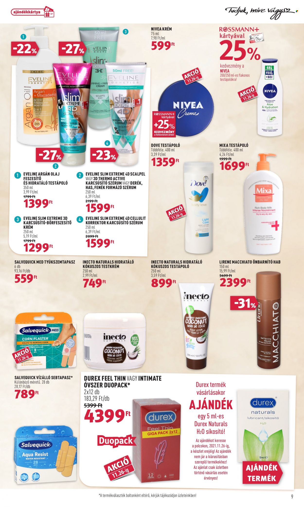 Rossmann akciós újságok - 2021.11.15 - 2021.11.19. Oldal 9