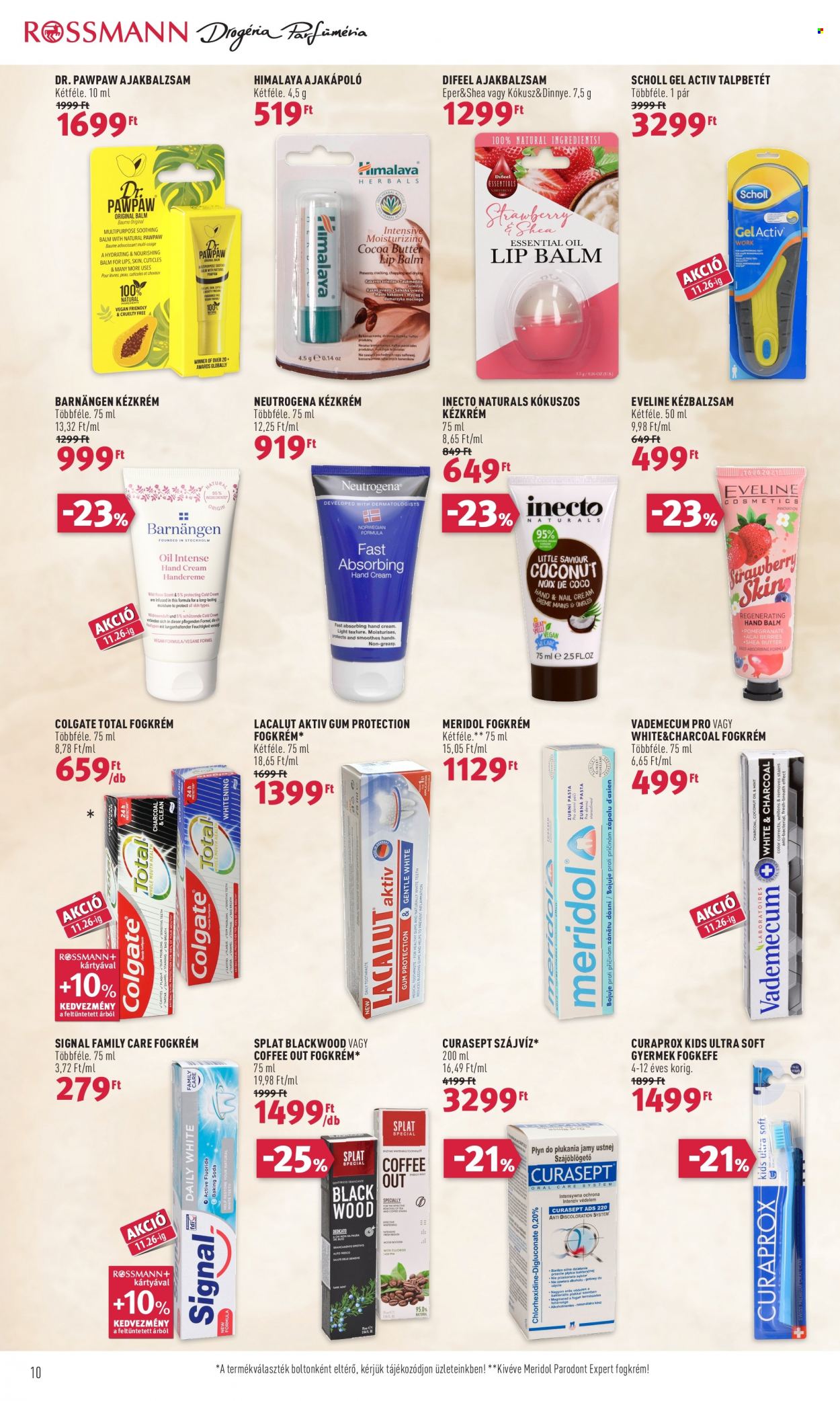 Rossmann akciós újságok - 2021.11.15 - 2021.11.19. Oldal 10