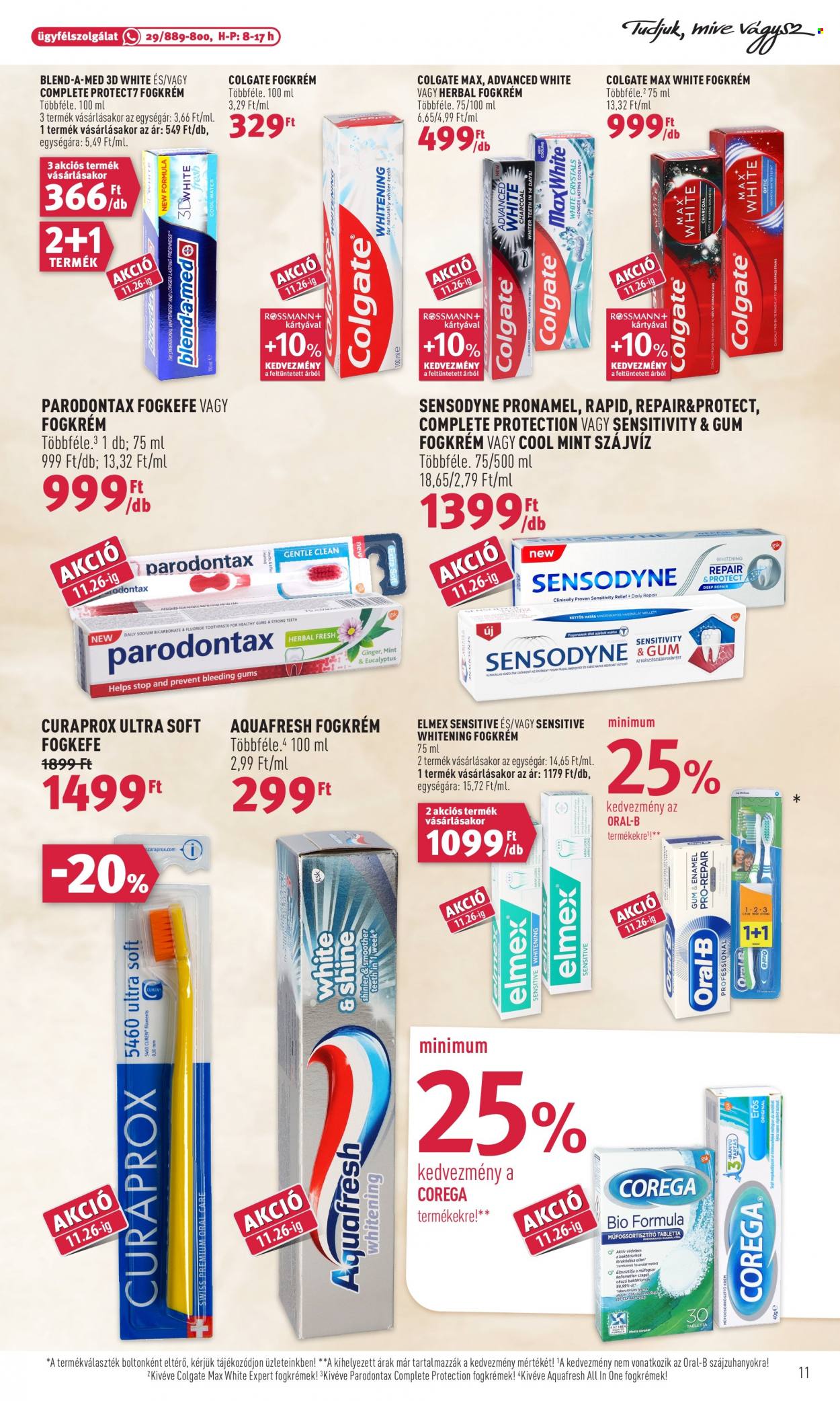Rossmann akciós újságok - 2021.11.15 - 2021.11.19. Oldal 11