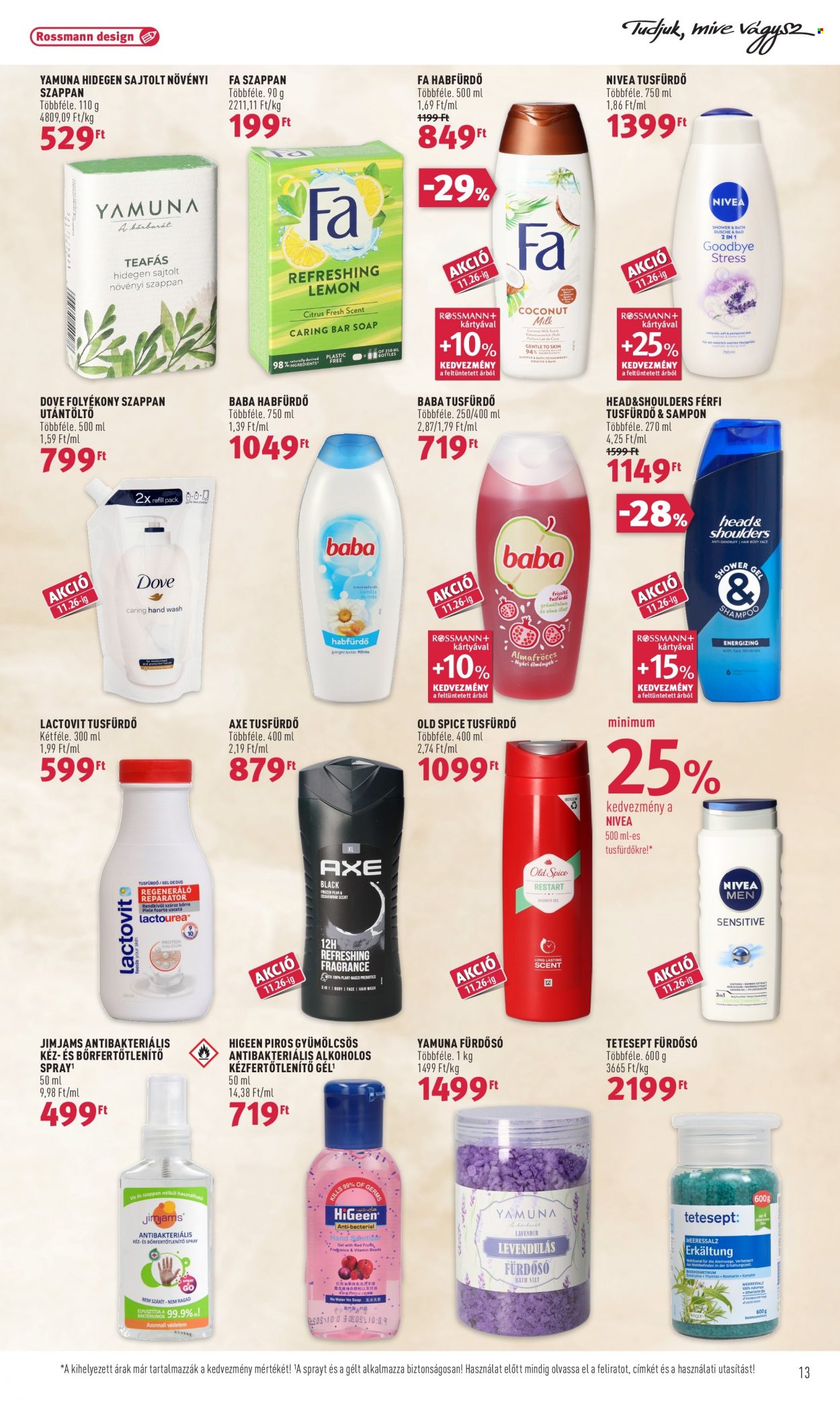 Rossmann akciós újságok - 2021.11.15 - 2021.11.19. Oldal 13