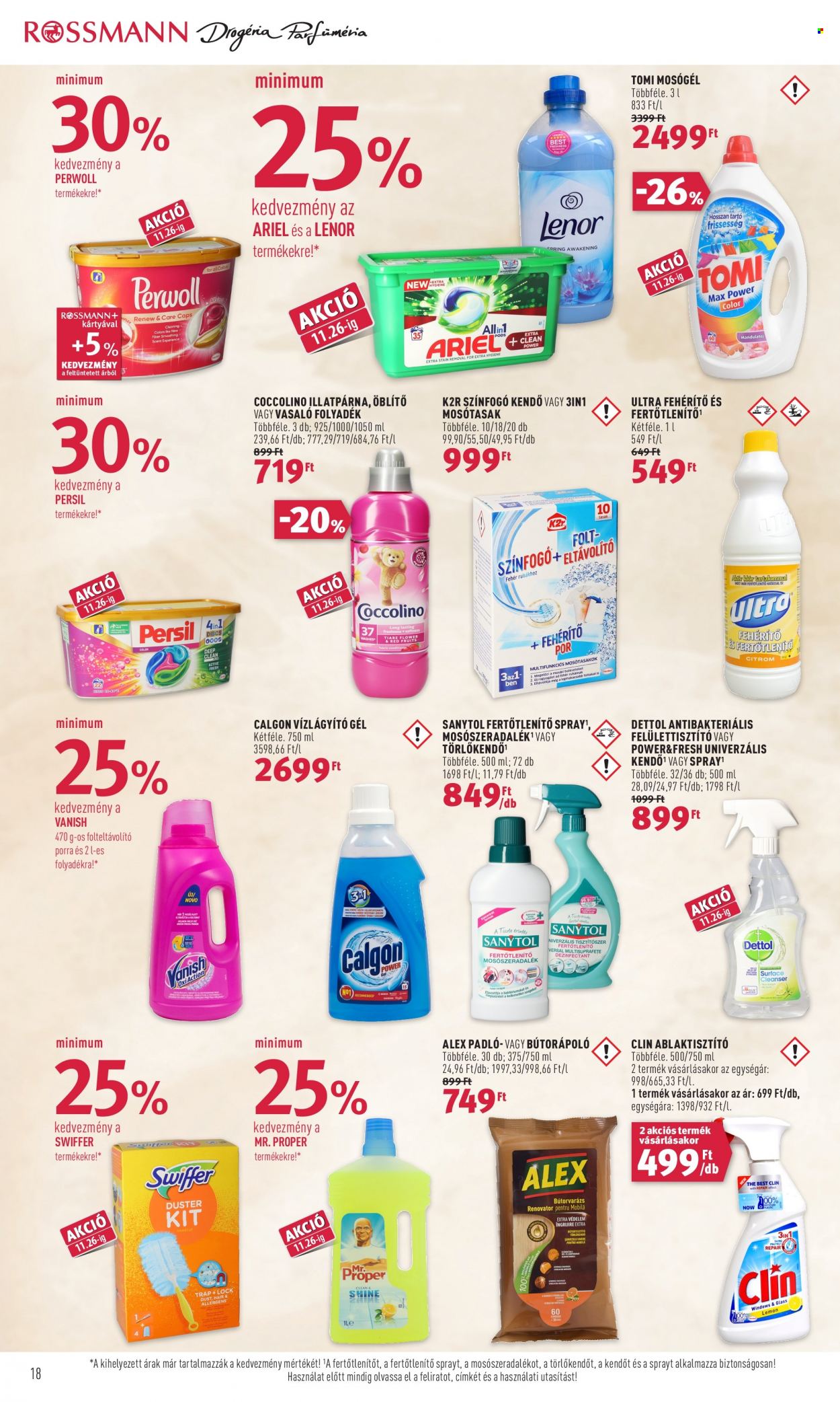 Rossmann akciós újságok - 2021.11.15 - 2021.11.19. Oldal 18