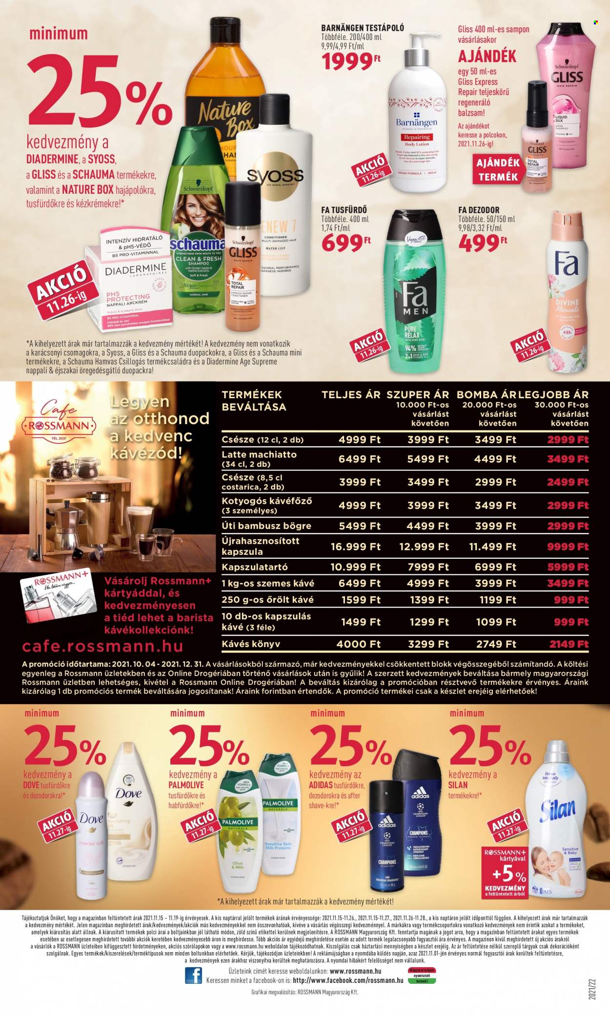 Rossmann akciós újságok - 2021.11.15 - 2021.11.19. Oldal 20
