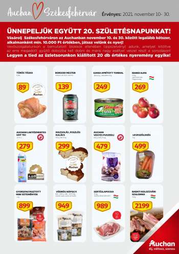 Újság Auchan - 2021.11.10 - 2021.11.30.