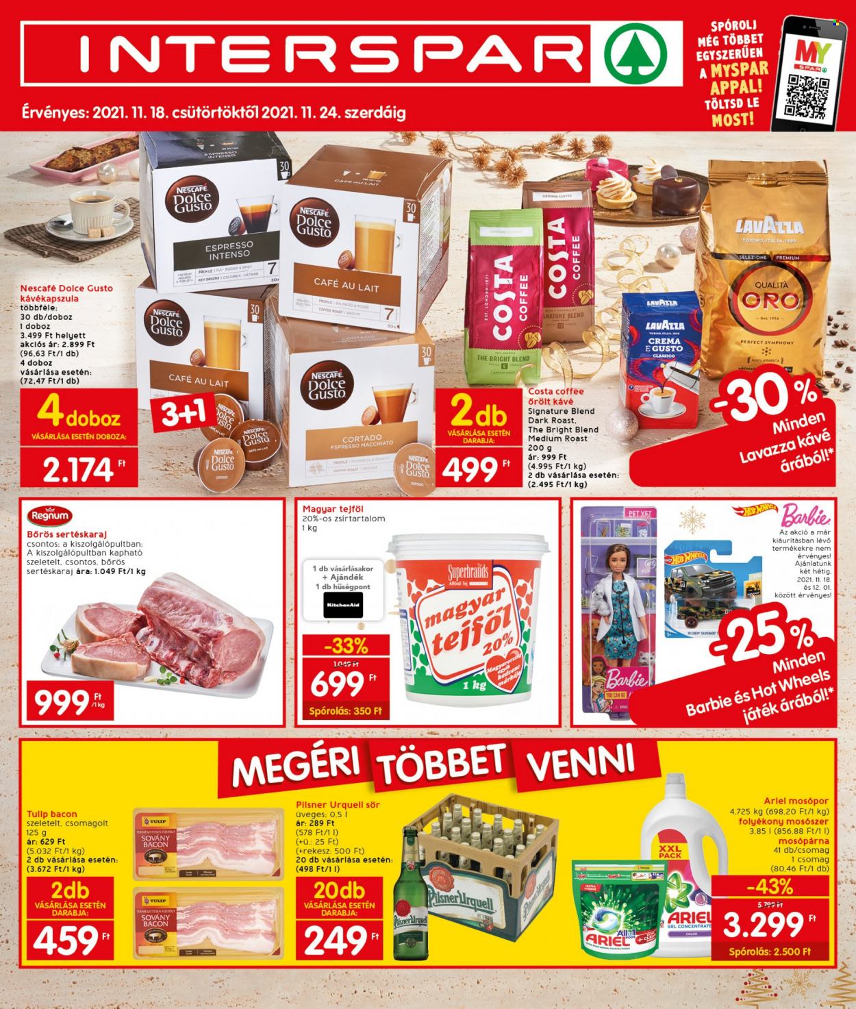 INTERSPAR akciós újságok - 2021.11.18 - 2021.11.24. Oldal 1
