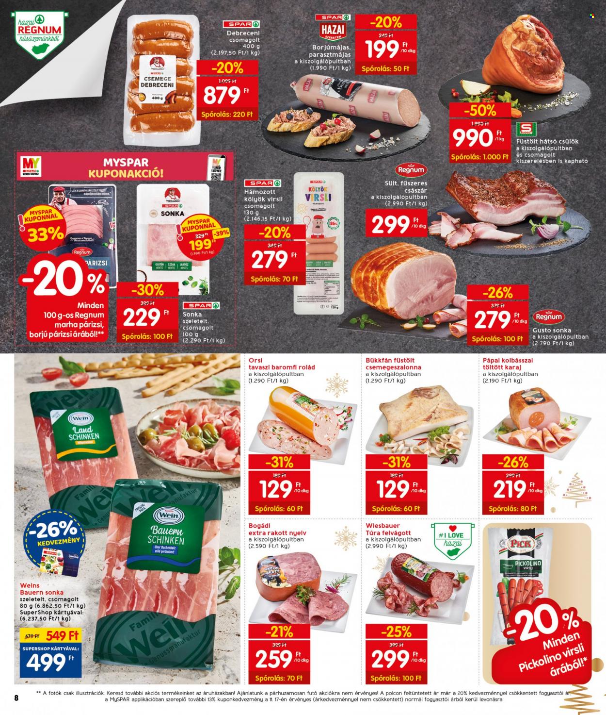INTERSPAR akciós újságok - 2021.11.18 - 2021.11.24. Oldal 12