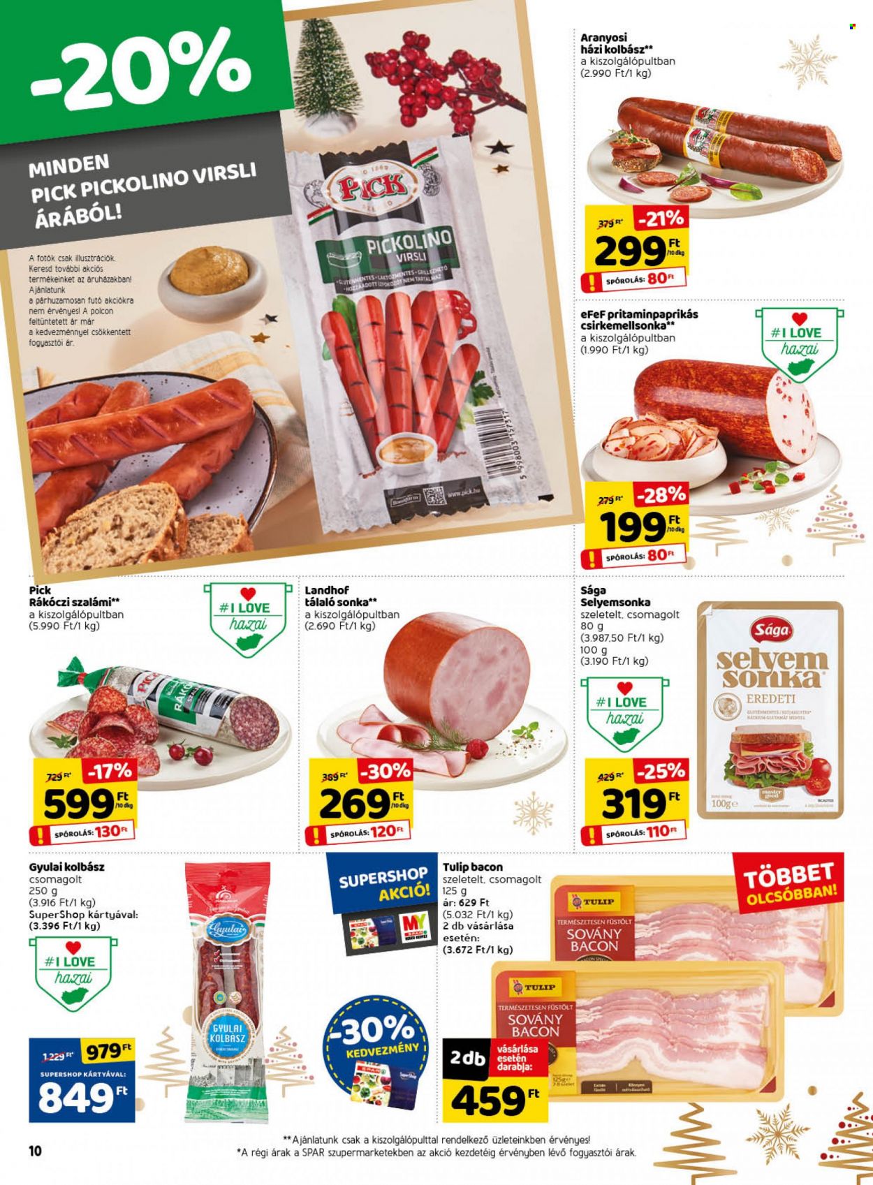 SPAR akciós újságok - 2021.11.18 - 2021.11.24. Oldal 16