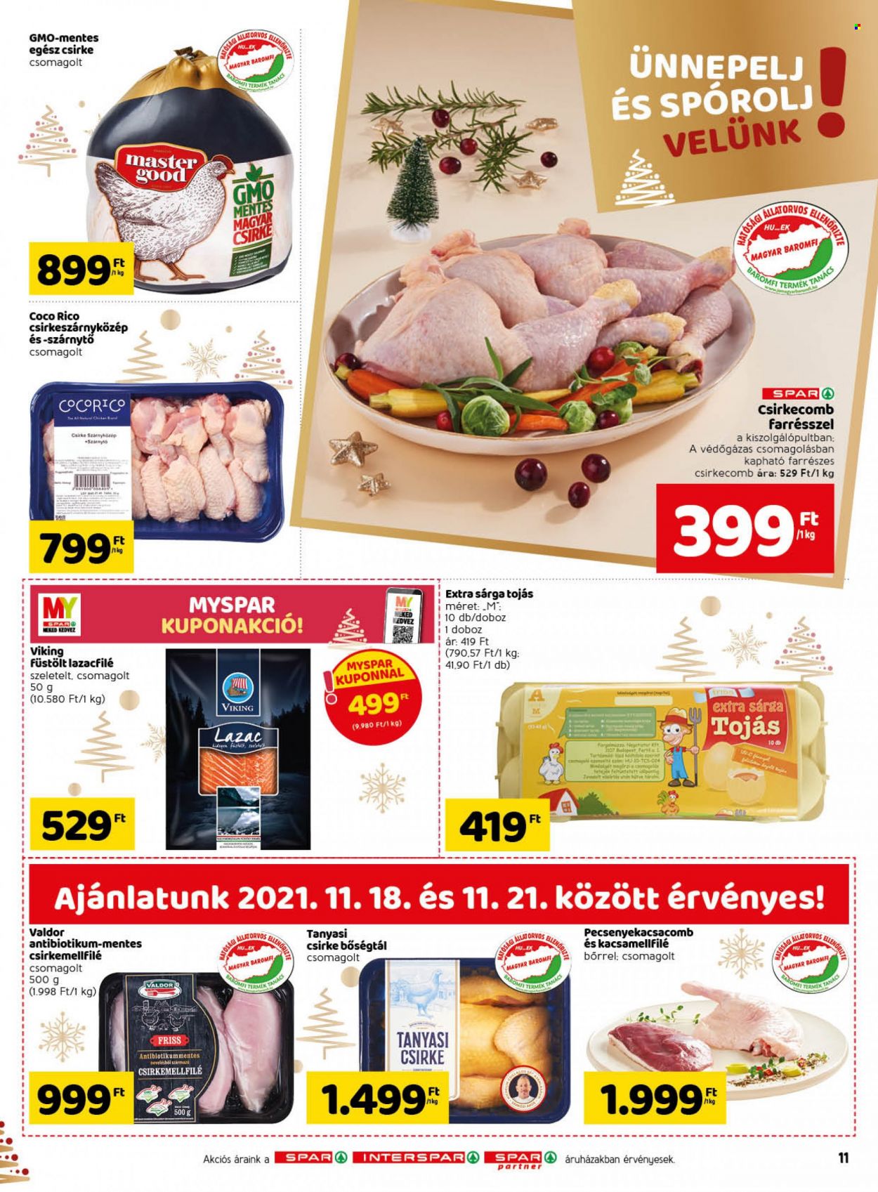 SPAR akciós újságok - 2021.11.18 - 2021.11.24. Oldal 17