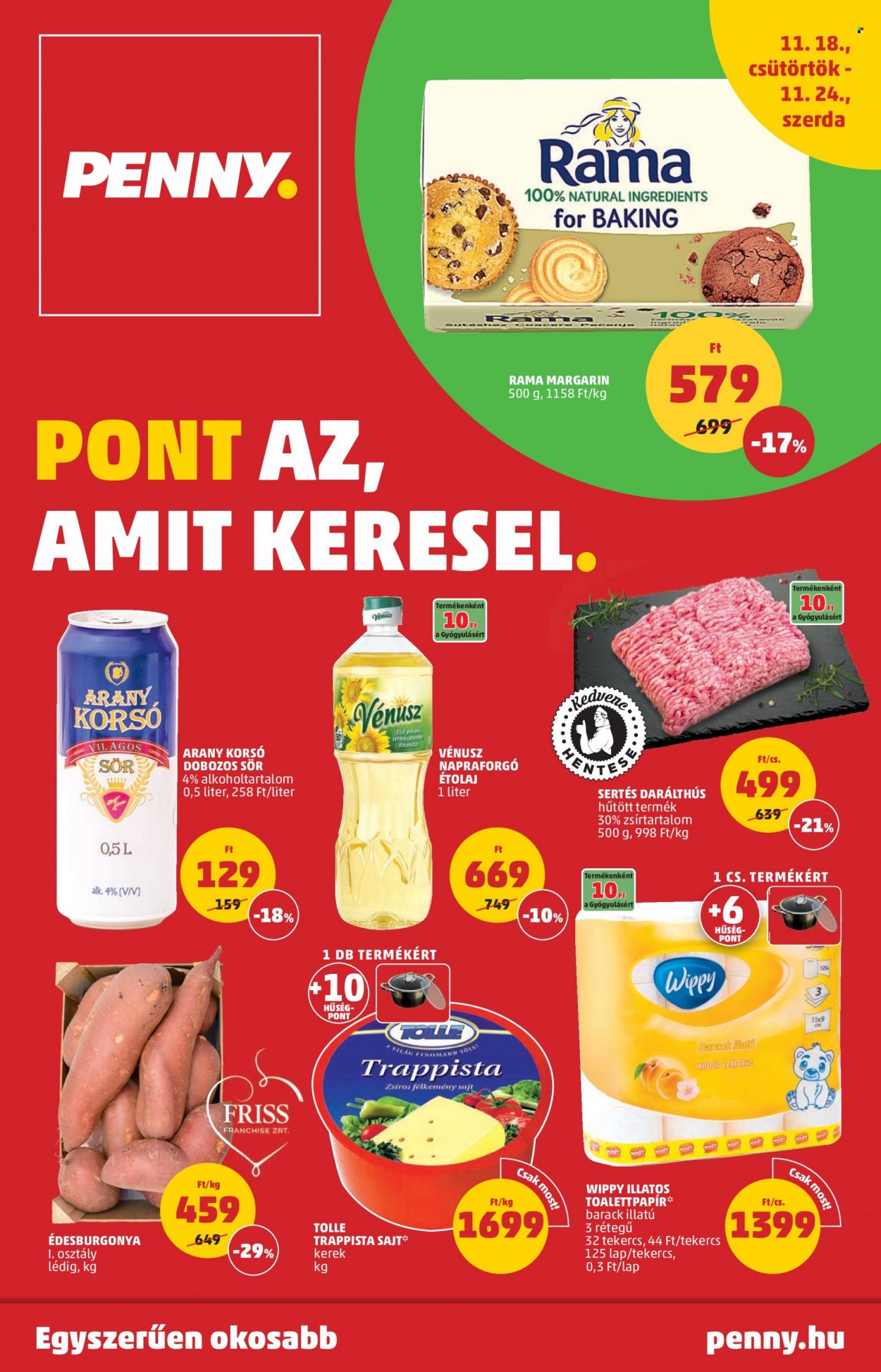 Penny Market akciós újságok - 2021.11.18 - 2021.11.24. Oldal 1