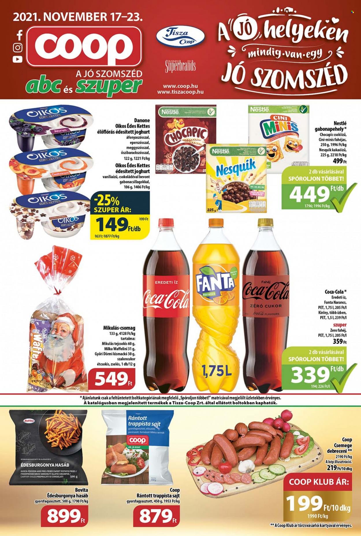 Coop akciós újságok - 2021.11.17 - 2021.11.23. Oldal 1