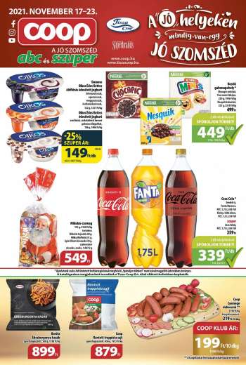 Újság Coop - 2021.11.17 - 2021.11.23.