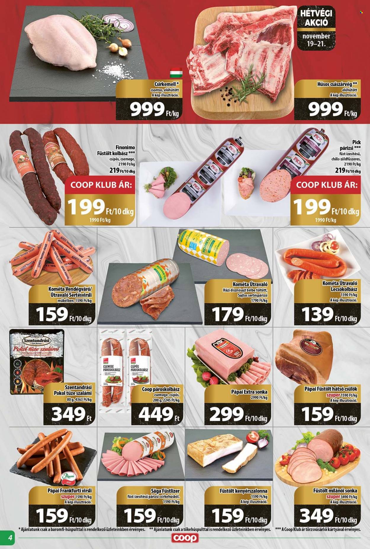 Coop akciós újságok - 2021.11.17 - 2021.11.23. Oldal 4