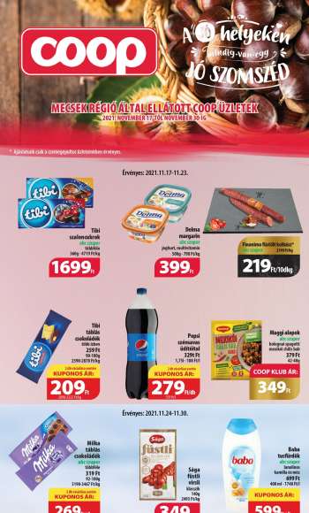 Újság Coop - 2021.11.17 - 2021.11.30.
