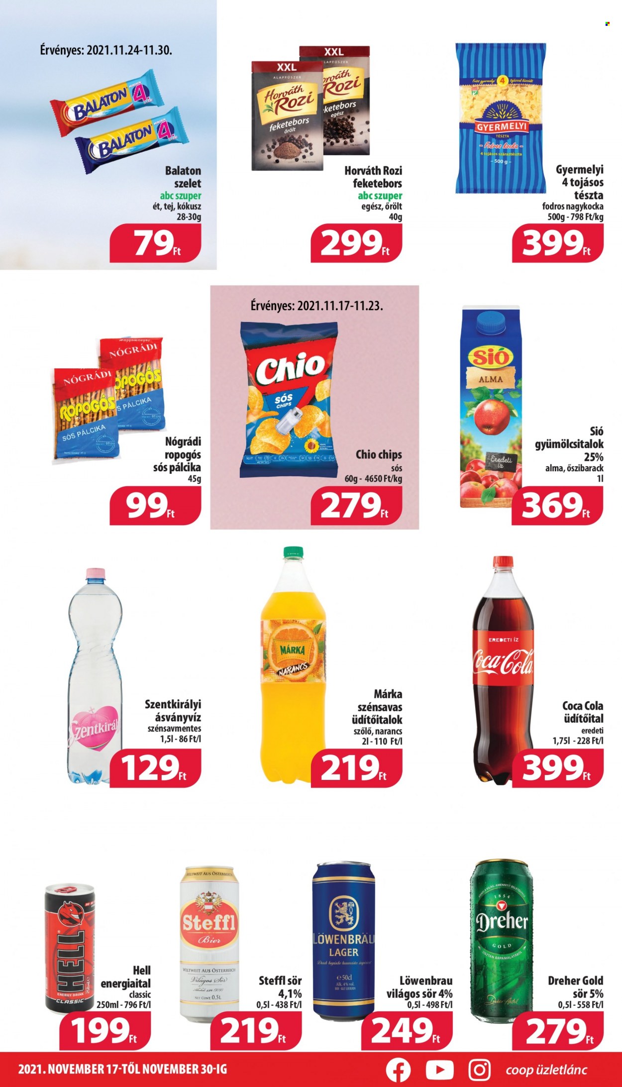 Coop akciós újságok - 2021.11.17 - 2021.11.30. Oldal 3