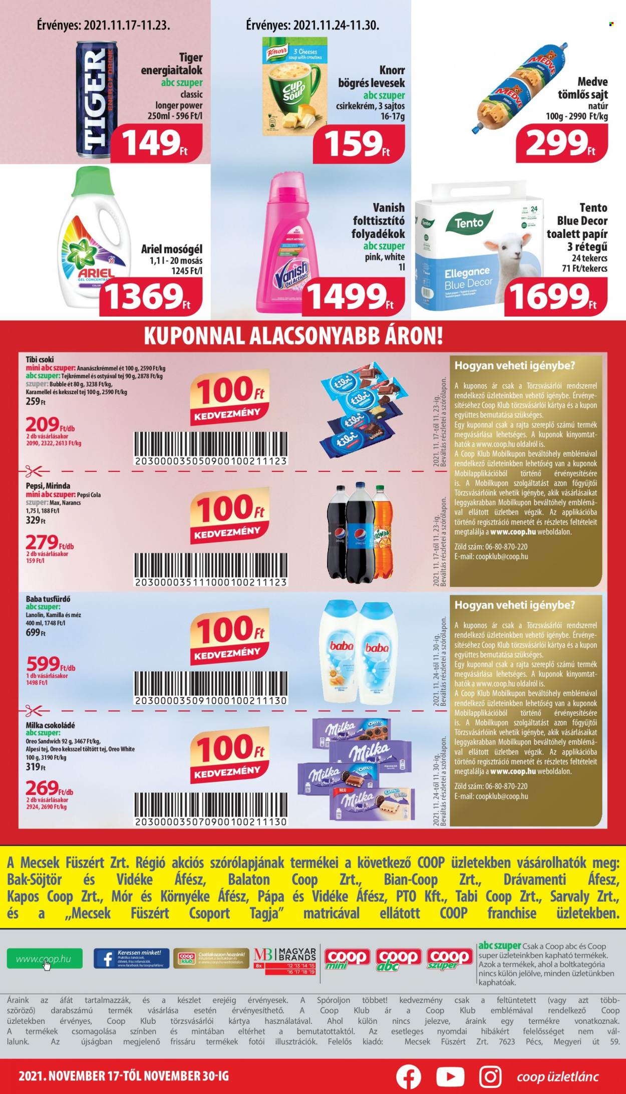 Coop akciós újságok - 2021.11.17 - 2021.11.30. Oldal 4