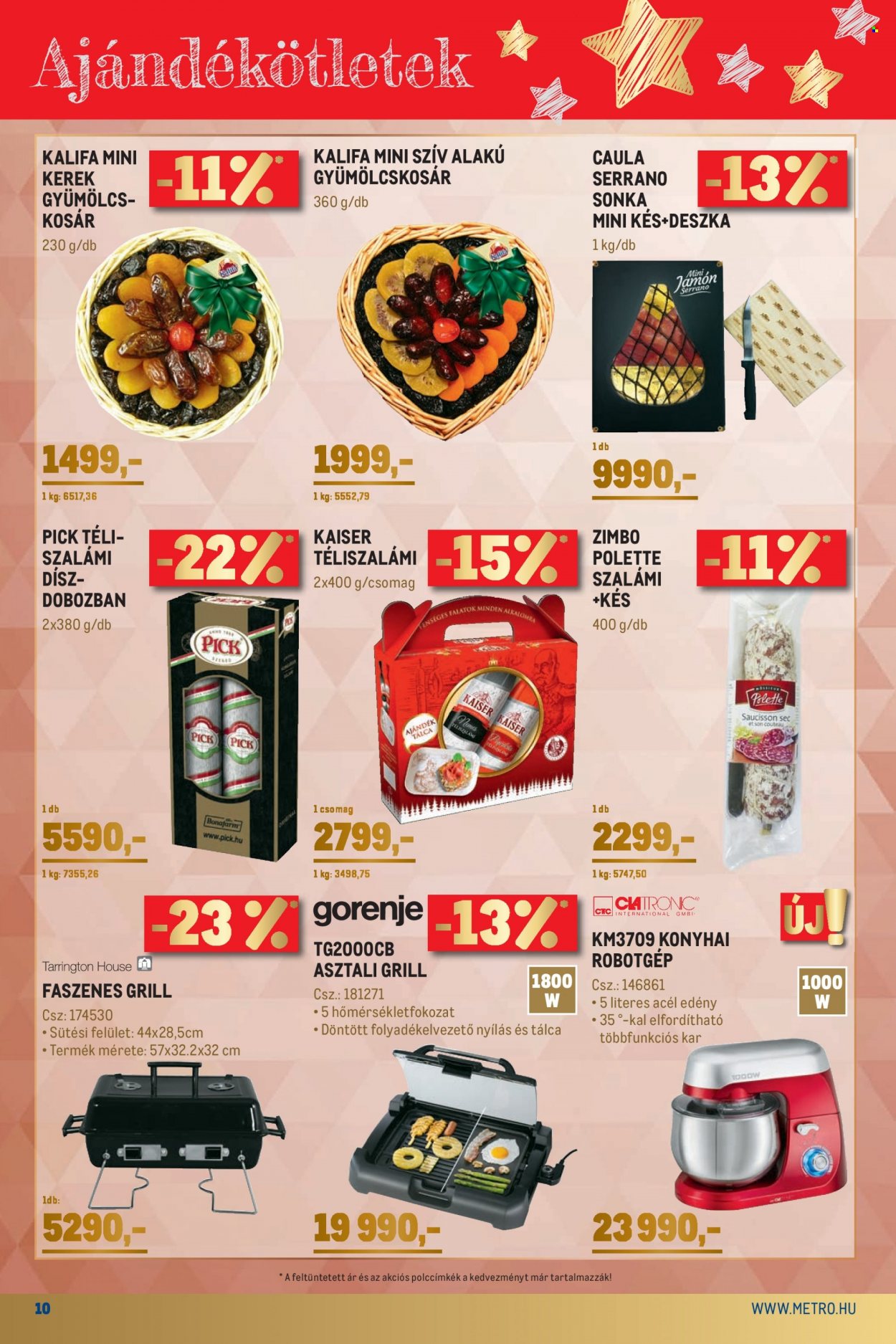 Metro akciós újságok - 2021.11.17 - 2021.11.30. Oldal 10