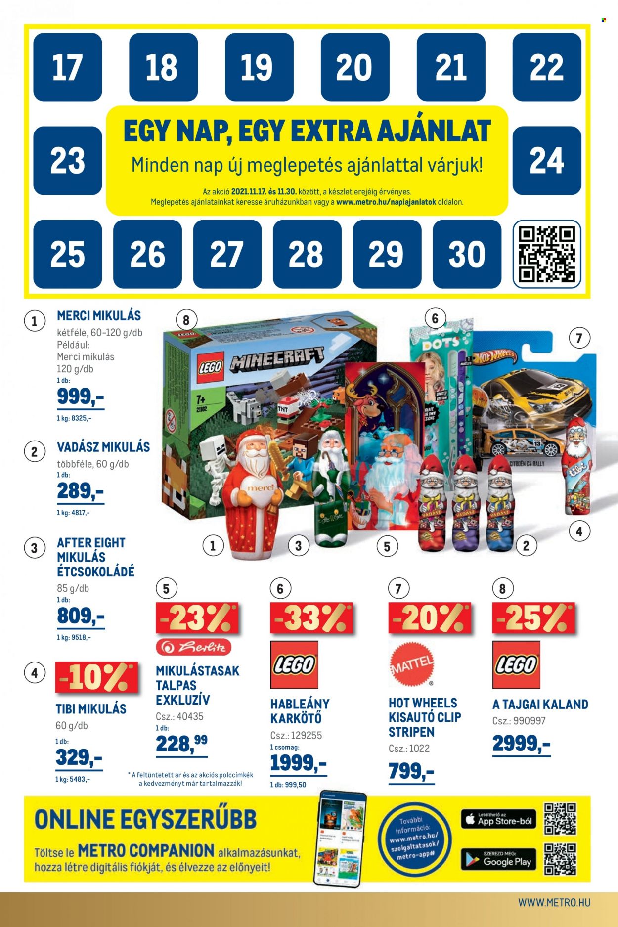 Metro akciós újságok - 2021.11.17 - 2021.11.30. Oldal 32