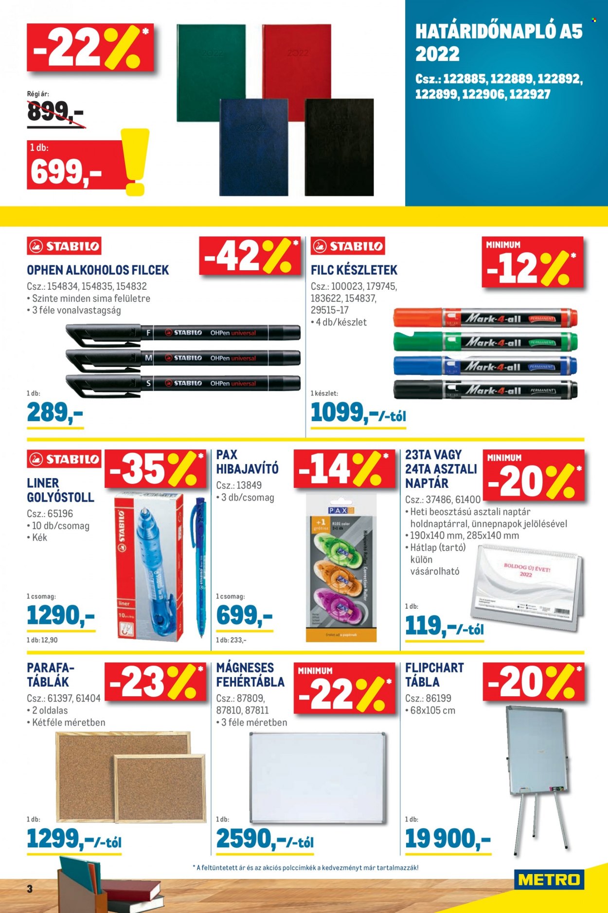Metro akciós újságok - 2021.11.17 - 2021.12.31. Oldal 3