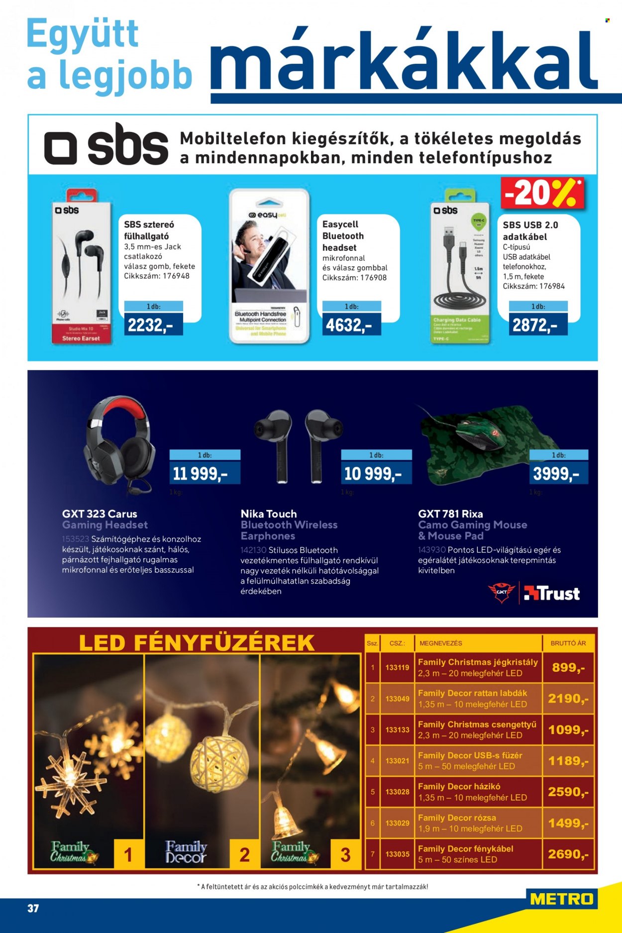 Metro akciós újságok - 2021.11.17 - 2021.11.30. Oldal 37